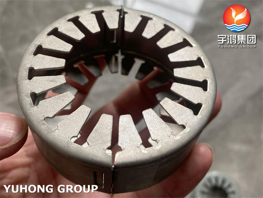 Pipe Hoop Carbon Steel SGCC FB Galvanized For Fin Tubes Or Finned Tubes