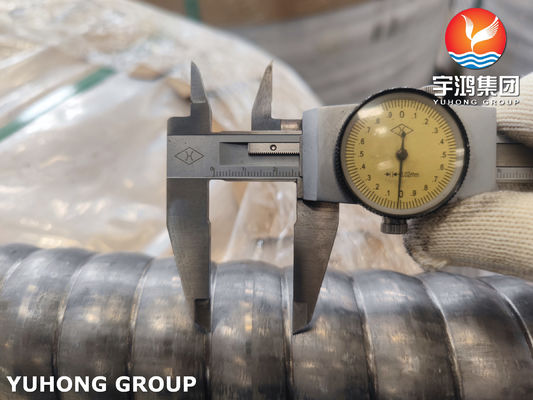 波紋管 ASTM A312 310S 強化熱伝送管