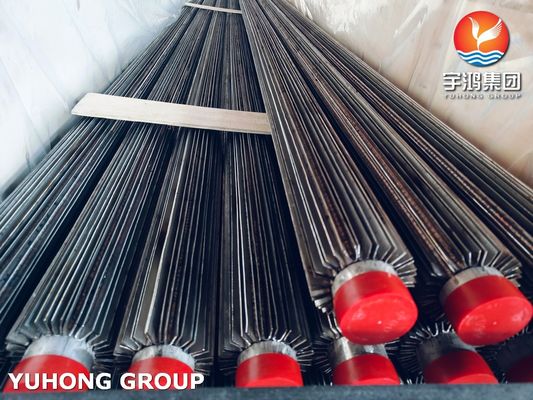 ASTM A213 TP316L Longitudinal Weding Fin Tube For Oil Coolers and Refrigeration Systems