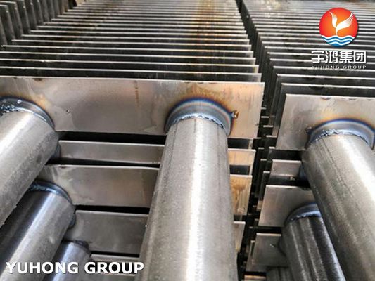 Square H Type ASTM A213 TP316L Stainless Steel Fin Tube For Cooling Tower