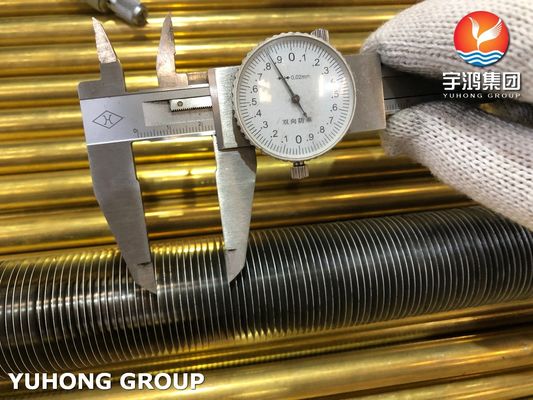 ASTM A179 Wound Fin Tube For Air Cooler Heat Exchager Condenser