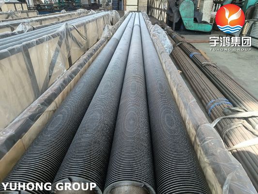 ASTM A335 P22 Solid Fin Tube With 11-13Cr Fin Material Used In Furnace And Boiler