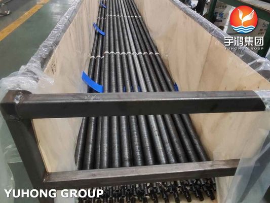 ASTM A179 Carbon Steel Embedded Fin Tube With Al1060 Fin For HVAC System