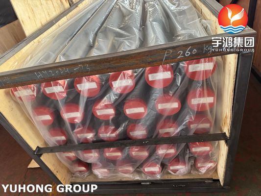 ASME SA335 P11 Sắt hợp kim HFW ống vây sợi với vây Gr.11 cho cuộn dây sưởi ấm