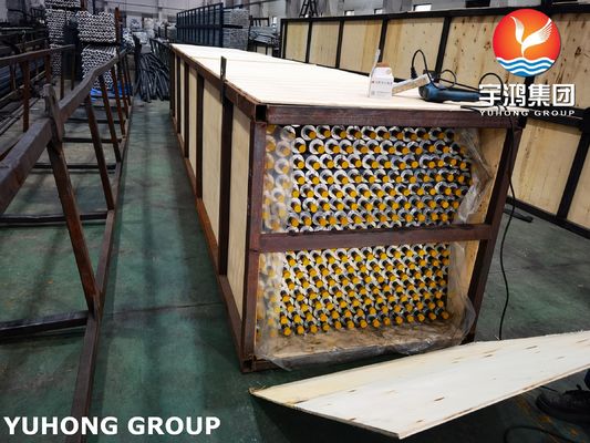 ASME SA179 Carbon Steel Extruded Fin Tube Products With Al-1060 For Air Cooler