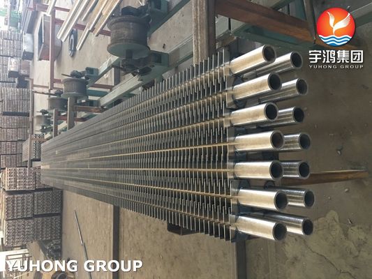 H Type Or Double H Type Square Fin Tube For Air Cooled Heat Exchangers