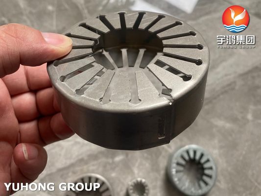 Carbon Steel Fin Tube Clamps SGCC FB Galvanized Surface