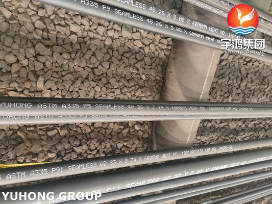 ASTM A335 P5 Alloy Steel Seamless Boiler Pipes For High Temperature Service