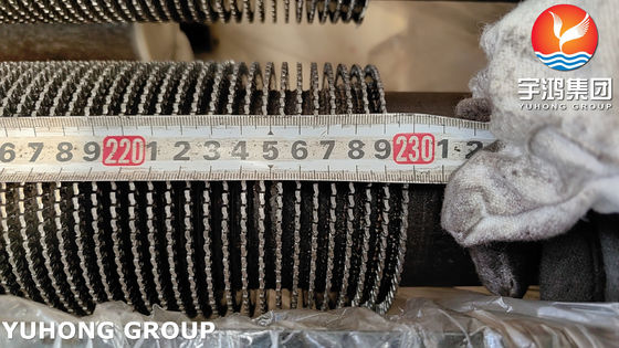 ASTM A335 P9 Serrated Fin Tube For Fired Heater And Boiler Reheater