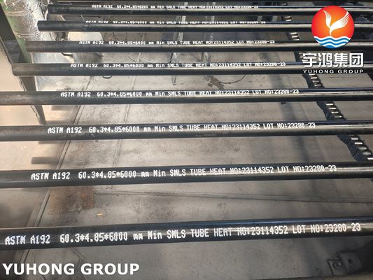 ASTM A192 탄소 강철 꿰매지 않는 보일러 및 슈퍼 히터 튜브