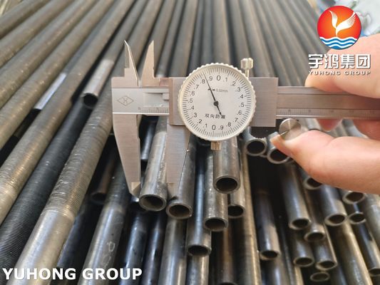 ASTM A179 Carbon Steel Seamless Internally Low Fin Tubes For Air Coolers
