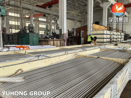 SA213 TP304L Stainless Steel U Bend Boiler Tube For Hot Water Boilers and Condensers