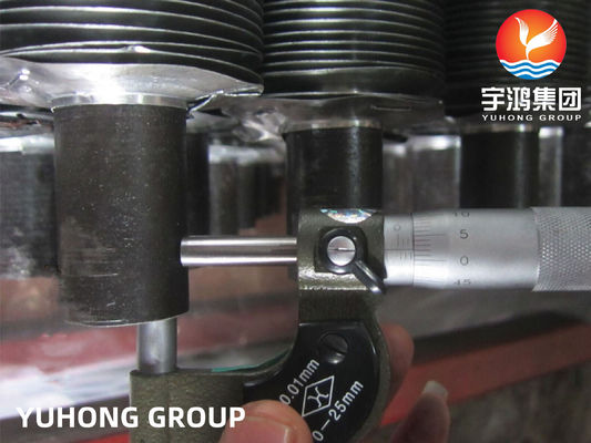 ASTM A179 L Type Finned Tube With AL1060 Fins For Heat Exchangers Boilers