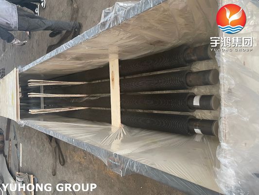 Sắt hợp kim HFW sợi vây ống ASTM A335 P9 với 13CR vây cho ống tản nhiệt