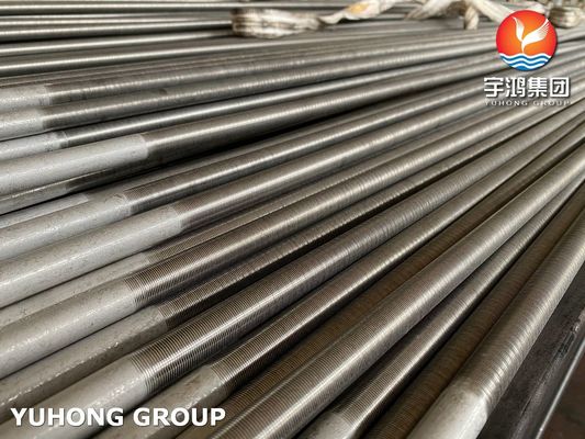 ASTM B111 C71500 Cu-Ni 70/30 Low Finned Tube For Marine And Offshore Systems Bare Tube OD 10-38mm
