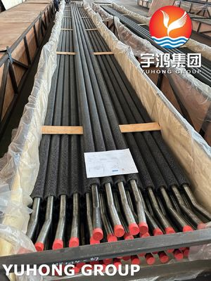 HFW Fin Tube ASTM A213 T22 Alloy Steel Seamless Tube  For Furnace And Heater