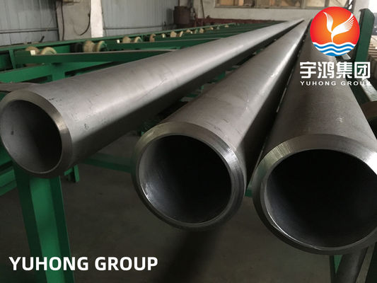 ASTM A312 TP347H Stainless Steel Studded Tubes For Industrial Process Heating