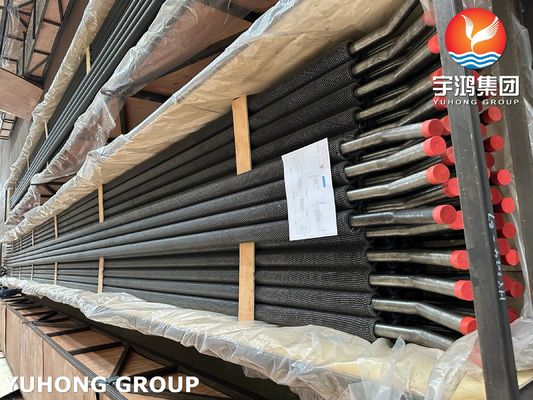 HFW Serrated Finned Tubes ASME SA213 T22 With CS Fins For Heat Exchanger Equipment