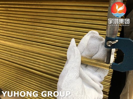 ASTM B111 C68700 Copper Alloy Seamless Tube For Heat Exchanger And Evaporators