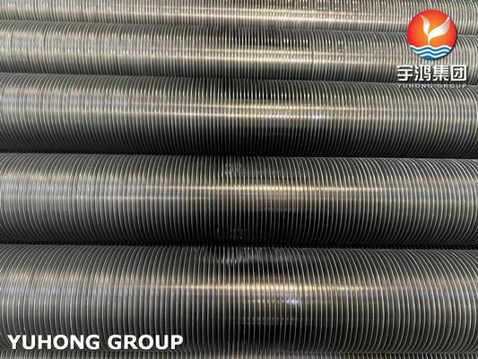 ASTM A106 Gr B Seamless Carbon Steel Pipe With CS Fin Material HFW Solid Finnd Tube For Boiler And Heat Exchanger