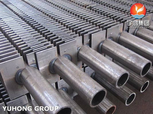 ASTM A270 TP316L Seamless Steel Square Fin Tube For Heat Exchanger Condenser