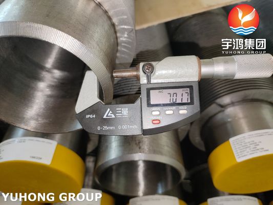 ASTM A335 P29 Alloy Steel Solid Fin Tubes For Petrochemical Refining Industries