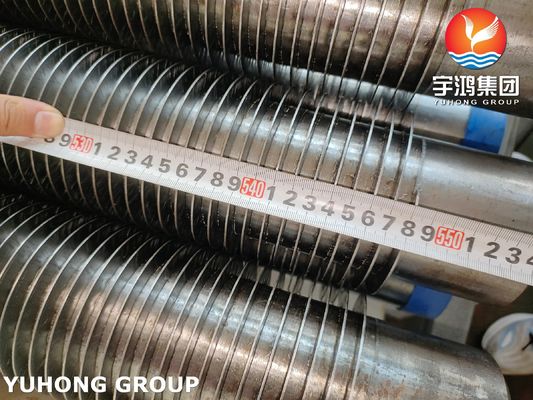 ASTM A335 P22 HFW Fin Tube With 11-13CR Fin Strip For Furnace Tube