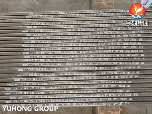 ASTM A179 Carbon Steel Seamless Tube For Condenser And Hot Water Boiler