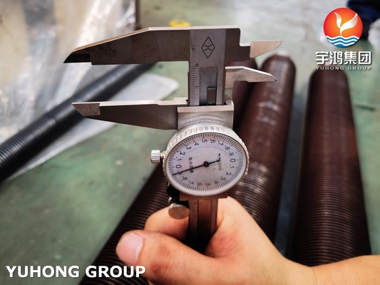 ASME SA106 Gr.B Embedded G Fin Tube For Refrigeration Systems And Air Conditioning
