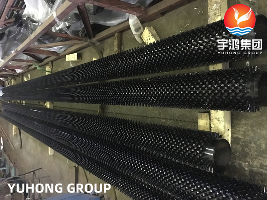 ASTM A335 P9 Alloy Steel Studded Fin Tube For HVAC Systems