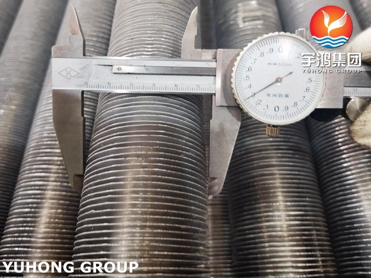 ASTM A179 Extruded Fin Tubes 25.4mm with AL1060 Fins for Heat Exchangers